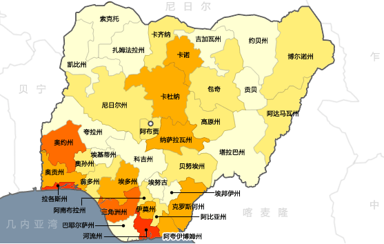 尼日利亚人口_尼日利亚人口分布